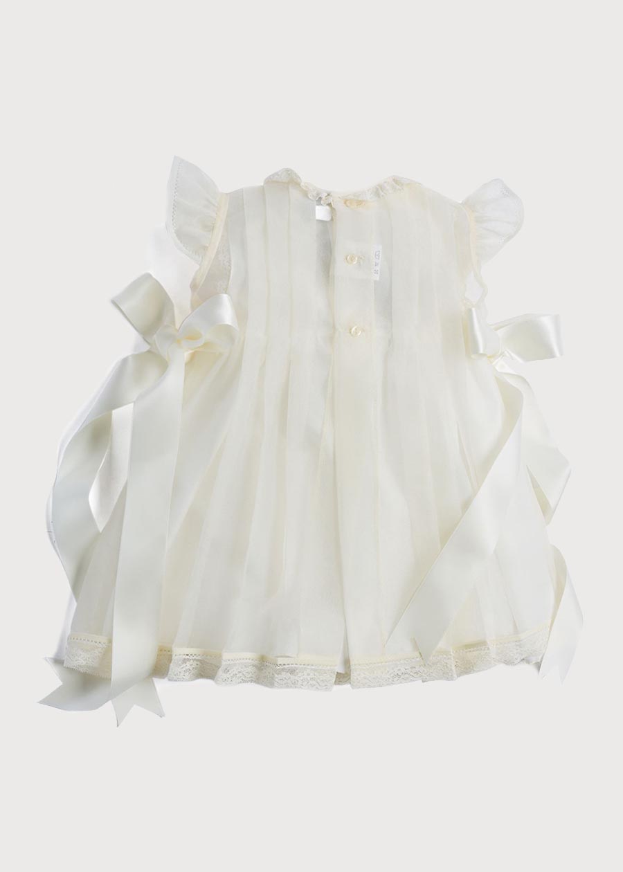 Traditional Cream Christening Gown Pepa London Traditional Cream Christening Gown Pepa London