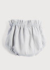Baby Blue Cotton Bloomers (0-2yrs) Bloomers  from Pepa London