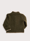 Classic Green Austrian Wool Jacket (18mths-10yrs) Coats  from Pepa London