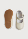 Mary Jane Baby Shoes in Ivory Shoes  from Pepa London