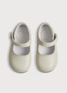 Mary Jane Baby Shoes in Ivory Shoes  from Pepa London