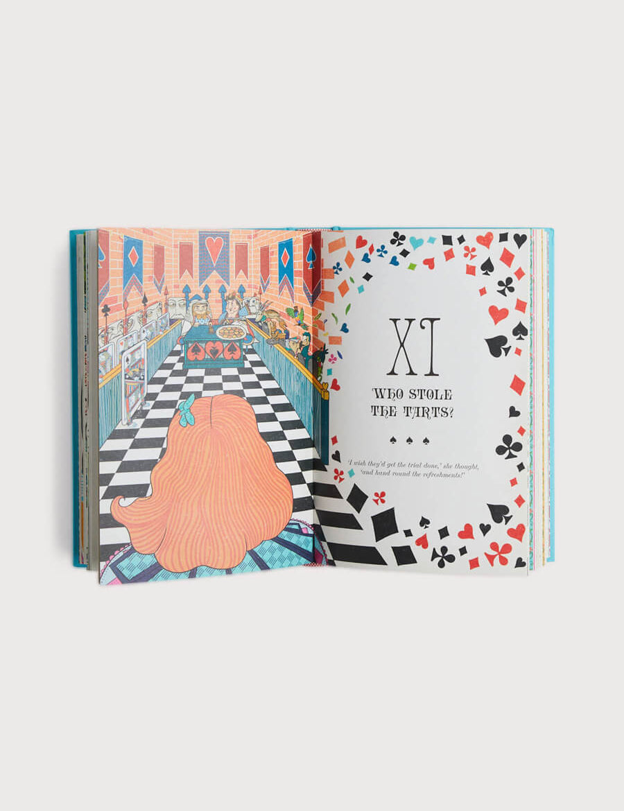 Alice's Adventures In Wonderland & Through The Looking Glass Book Books  from Pepa London