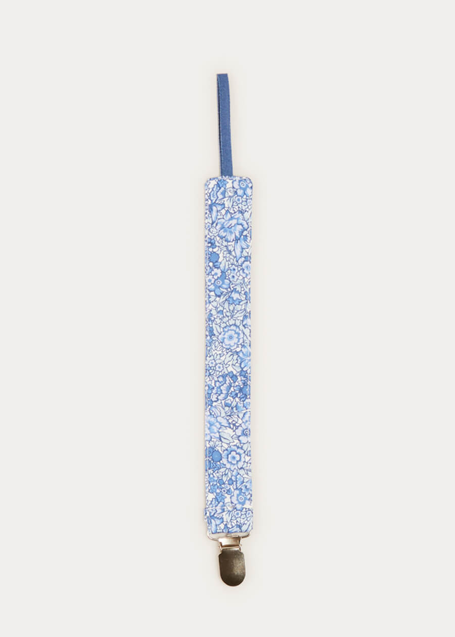 Floral Dummy Clip In French Blue ACCESSORIES  from Pepa London