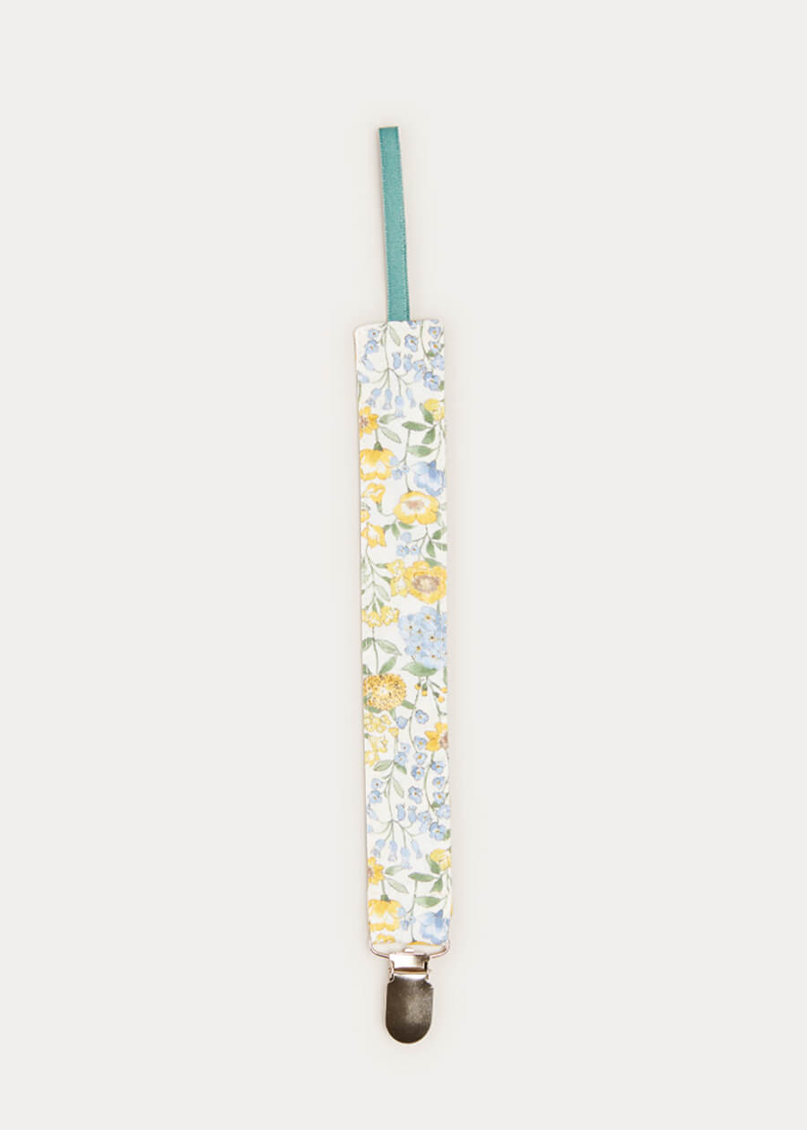 Floral Dummy Clip In Mustard ACCESSORIES  from Pepa London