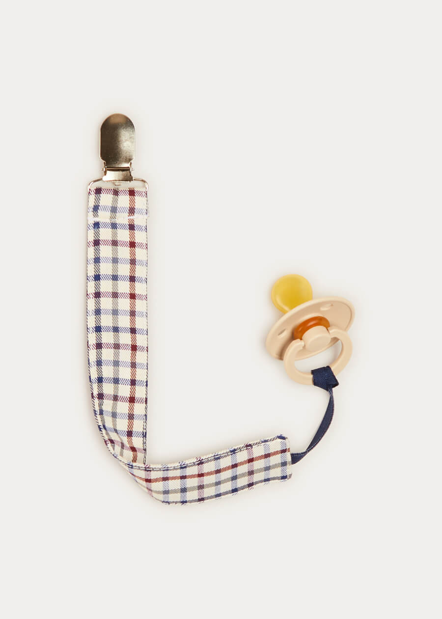Check Dummy Clip In Beige ACCESSORIES  from Pepa London