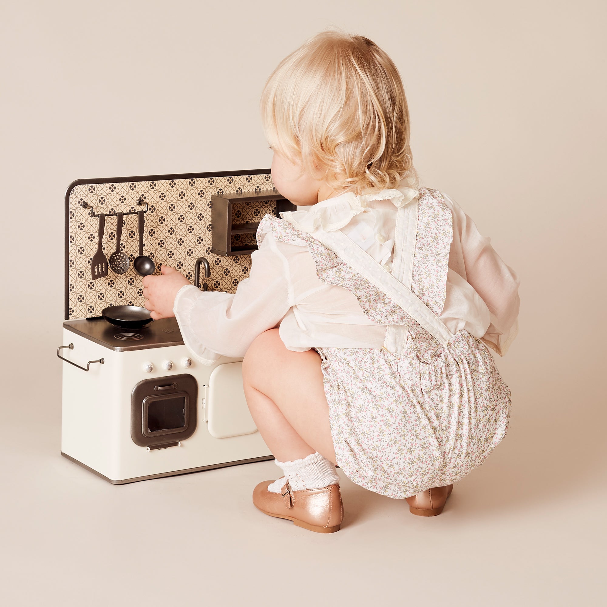 Classic Newborn Blouse with Lace Details (0-12mths) Tops & Bodysuits  from Pepa London