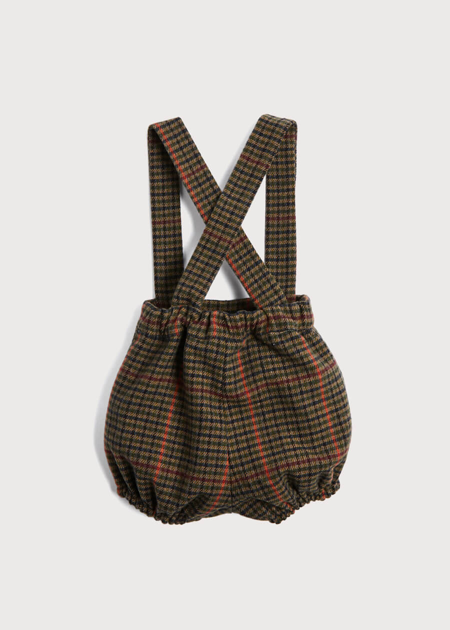 Tweed Bloomers With Braces in Brown (9mths-2yrs) Bloomers  from Pepa London