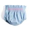 Smocked Bloomer in Sky Blue (0mths-2yrs) Bloomers  from Pepa London