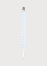 Light Check Dummy Clip in Baby Blue Accessories  from Pepa London