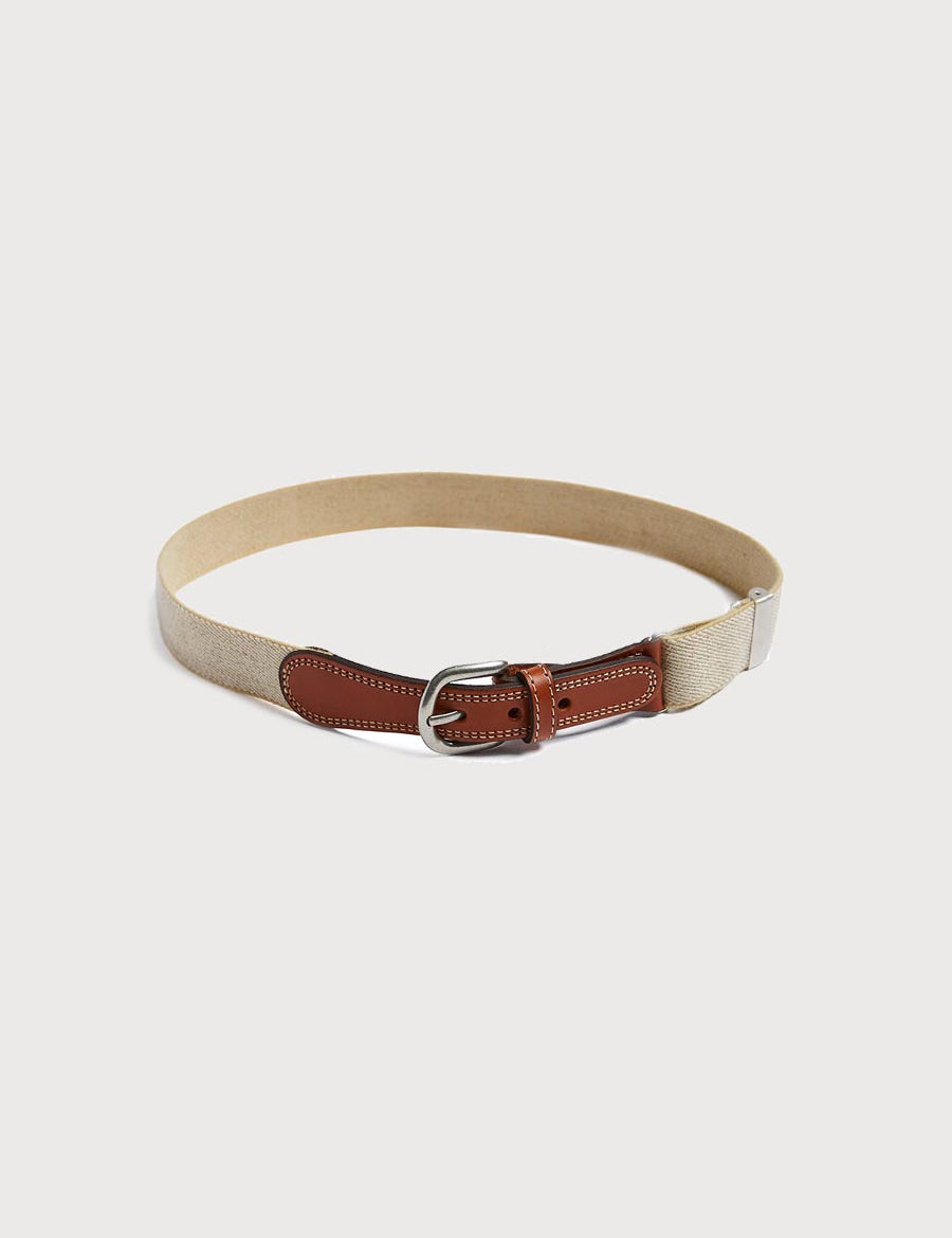 Cream Boy's Belt Belts & Braces  from Pepa London