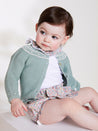 Floral Print Bow Detail Bloomer in Rose Pink (3mths-2yrs) Bloomers  from Pepa London