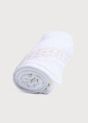 Pink Hand Smocked Towel Accessories  from Pepa London