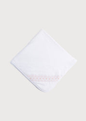 Pink Hand Smocked Towel Accessories  from Pepa London