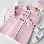 Ribbed Knitted Knee Socks in Cream (0mths-10yrs) Socks from Pepa London