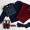 Classic Boys Sweater in Blue (12mths-10yrs) Knitwear  from Pepa London