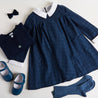 Classic Cardigan in Navy (12mths-10yrs) Knitwear  from Pepa London