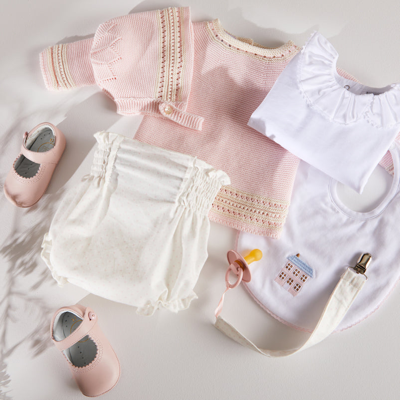 House Embroidered Cotton Bib Accessories  from Pepa London