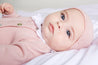 Winter Knitted Pink Wool Bonnet Knitted Accessories  from Pepa London