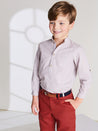 Back Pocket Detail Chino in Brick Red (4-10yrs) Trousers  from Pepa London
