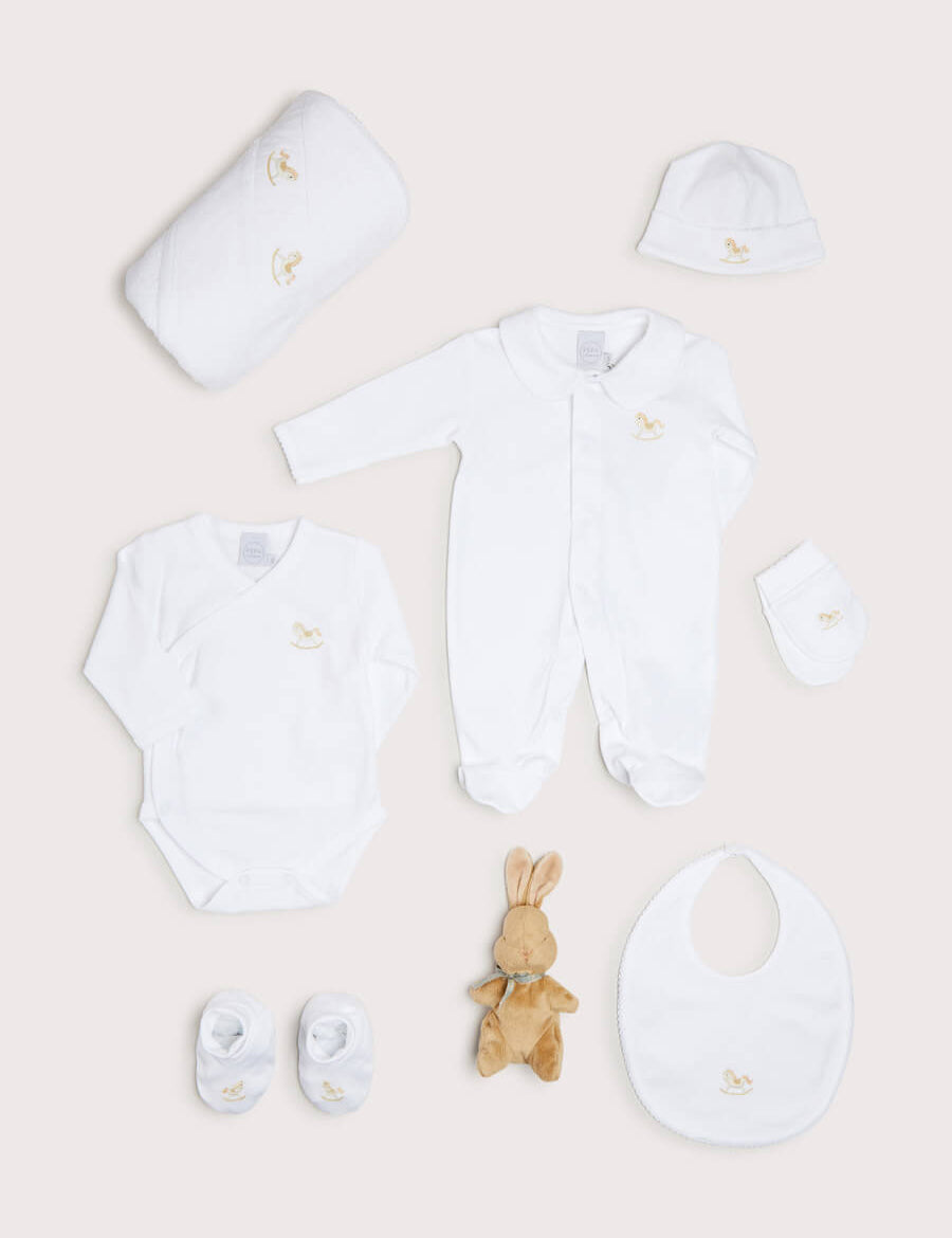 Rocking Horse Gift Box in Beige Look  from Pepa London