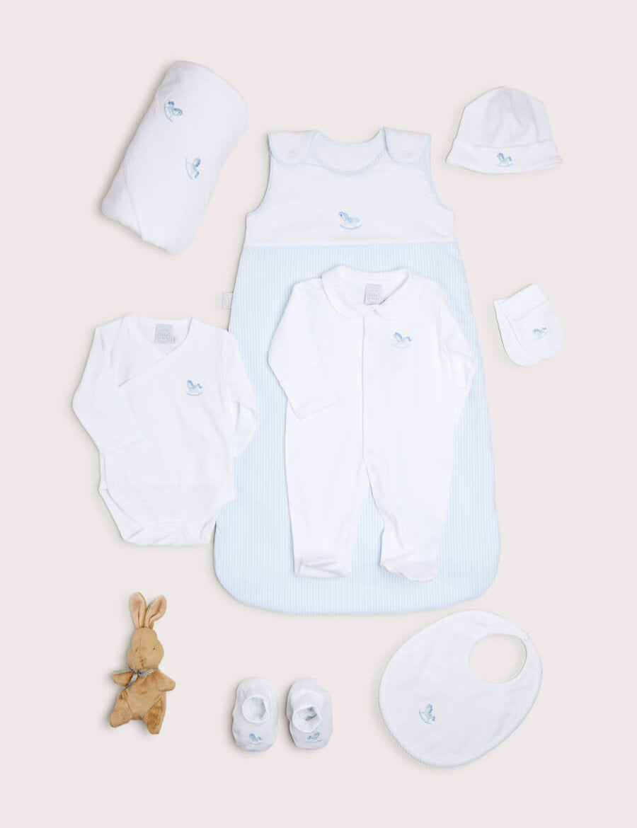 Rocking Horse Gift Box in Blue Look  from Pepa London
