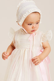 Traditional Light Pink Christening Gown (3mths-6yrs) Dresses from Pepa London