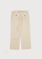 Pocket Detail Chino Trousers in Beige (4-10yrs) Trousers  from Pepa London