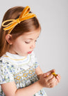 Bertioli & Pepa Hand Smocked Bee Motif Dress (12mths-10yrs) Dresses  from Pepa London