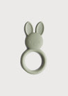 Bunny Teether in Green Accessories  from Pepa London