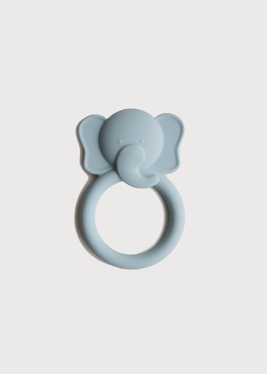 Elephant Teether in Blue Accessories  from Pepa London