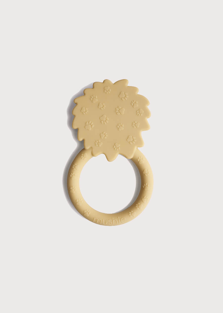 Lion Teether in Yellow Accessories  from Pepa London