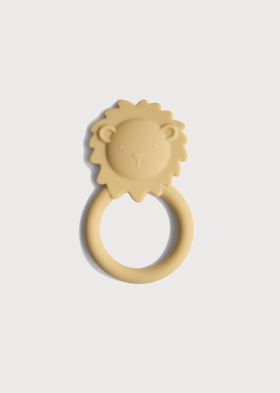 Lion Teether in Yellow Accessories  from Pepa London