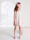 Floral Liberty Print Organza Dress in Pink (2-10yrs) Dresses  from Pepa London