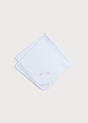 Newborn Blanket with Rocking Horse Embroidery Pink Knitted Accessories  from Pepa London