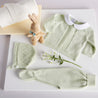 Green Cotton Bonnet Knitted Accessories  from Pepa London