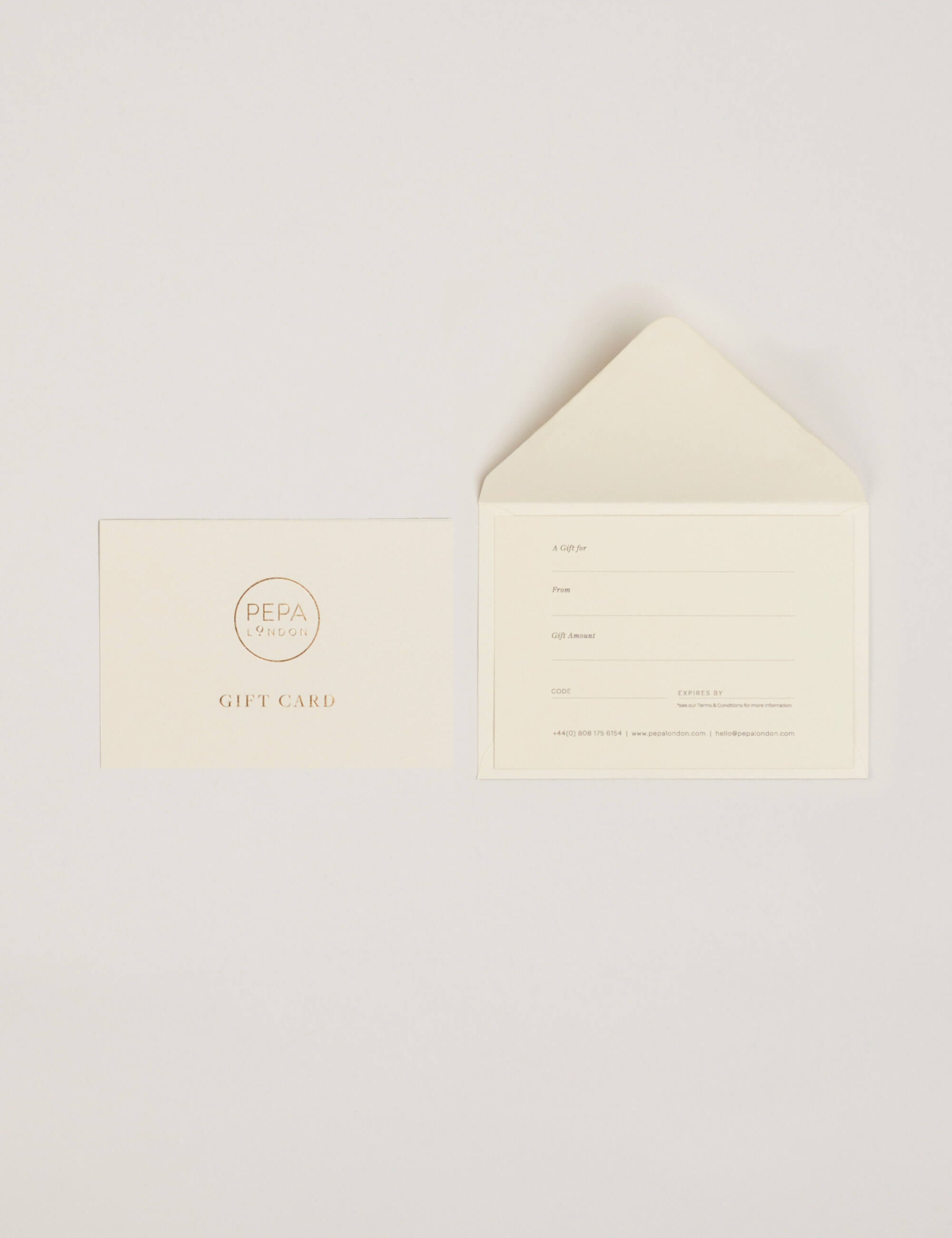 Gift card Gift Cards  from Pepa London