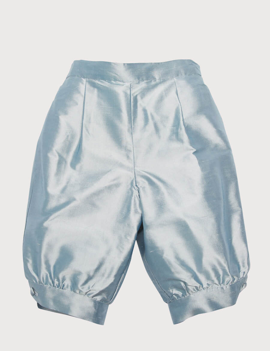Blue Silk Pageboy Knickerbockers (12mths-10yrs) Trousers  from Pepa London