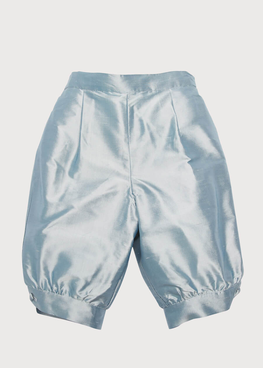 Blue Silk Pageboy Knickerbockers (12mths-10yrs) Trousers  from Pepa London