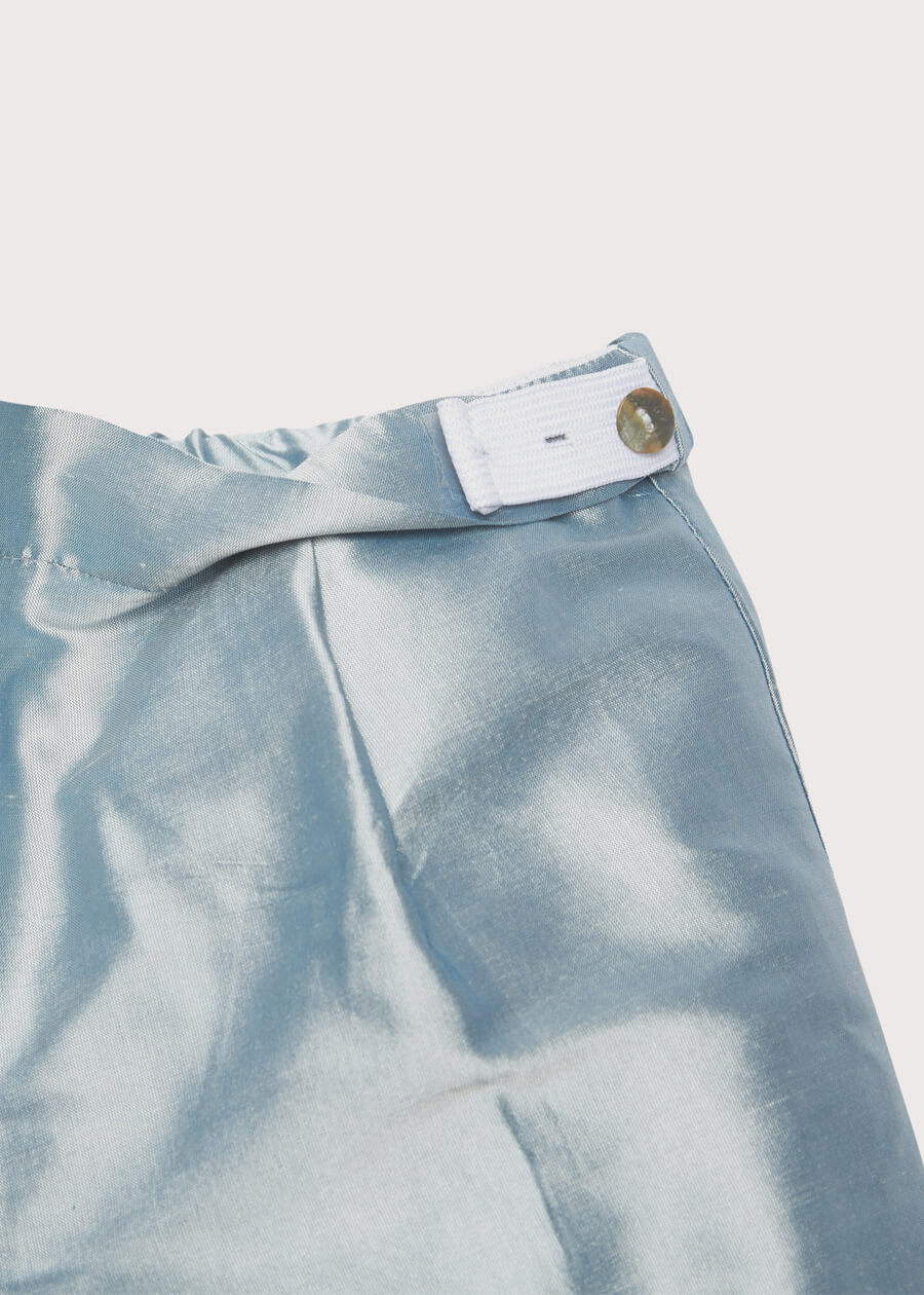 Blue Silk Pageboy Knickerbockers (12mths-10yrs) Trousers  from Pepa London