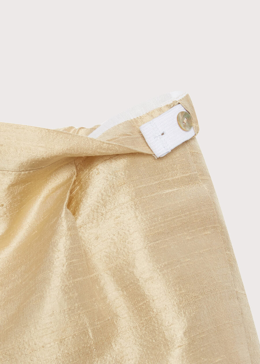 Beige Silk Pageboy Knickerbockers (12mths-10yrs) Trousers  from Pepa London