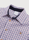 Polo Collar Long Sleeve Shirt in Blue (4-10yrs) Shirts  from Pepa London