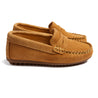 Camel Brown Suede Loafers Shoes  from Pepa London