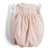 Classic Pink Hand Smocked Romper Rompers  from Pepa London