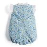 Blue Floral Romper with Frill Detailing (0-18mths) Rompers  from Pepa London