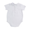 Cotton Bodysuit with Plane Embroidery Tops & Bodysuits  from Pepa London