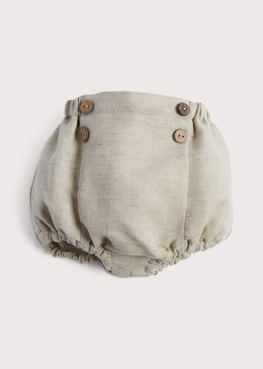 Classic Beige Bloomers (0-2yrs) Bloomers  from Pepa London
