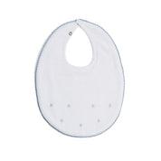 Delicate Blue Cotton Multipack Bibs Accessories  from Pepa London