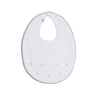 Delicate Blue Cotton Multipack Bibs Accessories  from Pepa London