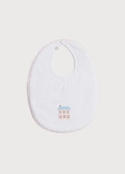 House Embroidered Cotton Bib Accessories  from Pepa London
