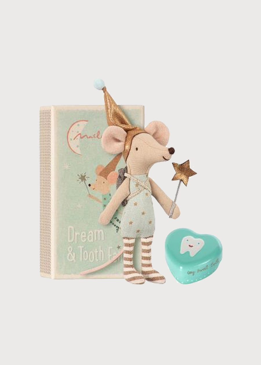 Tooth Fairy Brother Mouse with Metal Box Toys  from Pepa London